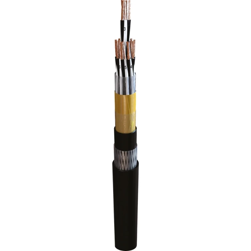 TKF RE-2X(st)YSWBY Dca 16 x 2 x 0,75 mm² Black