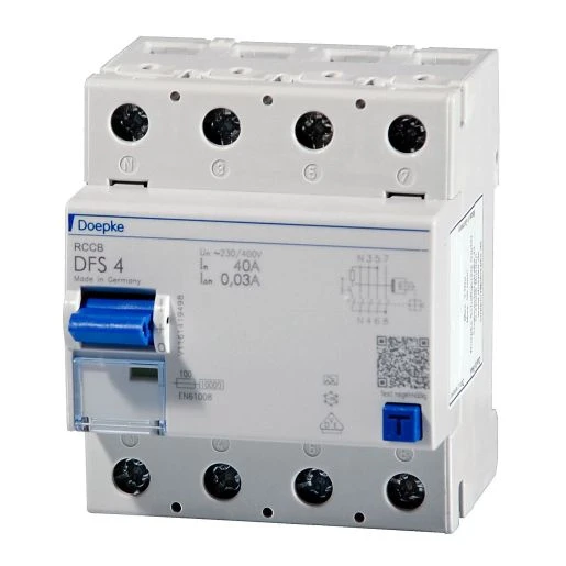 Doepke DFS4 Aardlekschakelaar 4p 40A 0.03A type A 09134901