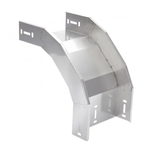 Stago ES114 bocht / hoekstuk kabelgoot 200x60mm RVS CSU76652030