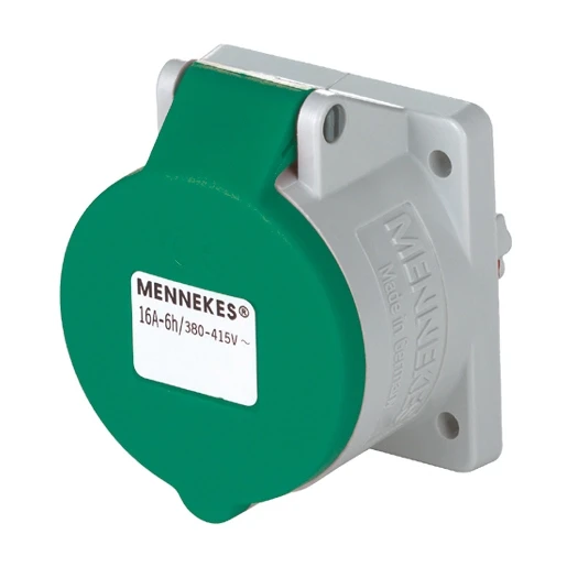 Mennekes Inb. WCD 16A 4P 2H >50V >300Hz IP44 Twin