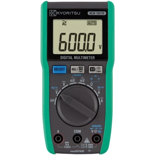 Kyoritsu Digitale multimeter cat iii 600v ac/dc cat iv digitaal 01021r080a