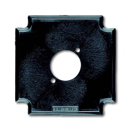 ABB Busch-Jaeger Ugal Inzetplaat / Neutrik XLR Basiselement 1 connector Zonder label antraciet 2CKA001764A0265