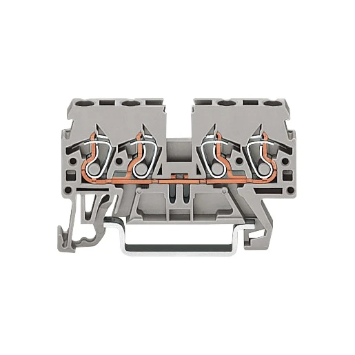 Wago Serie 870 Verbindingsrijgklem 0,08-2,5mm² eendr. 0,08-2,5mm² meerdr. Grijs