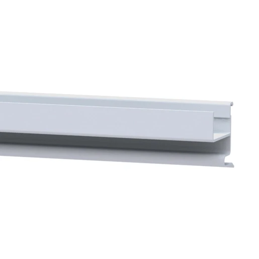 GGK TS scheidingsschot wandgoot 2000x60mm enkel kunststof PVC 1456G