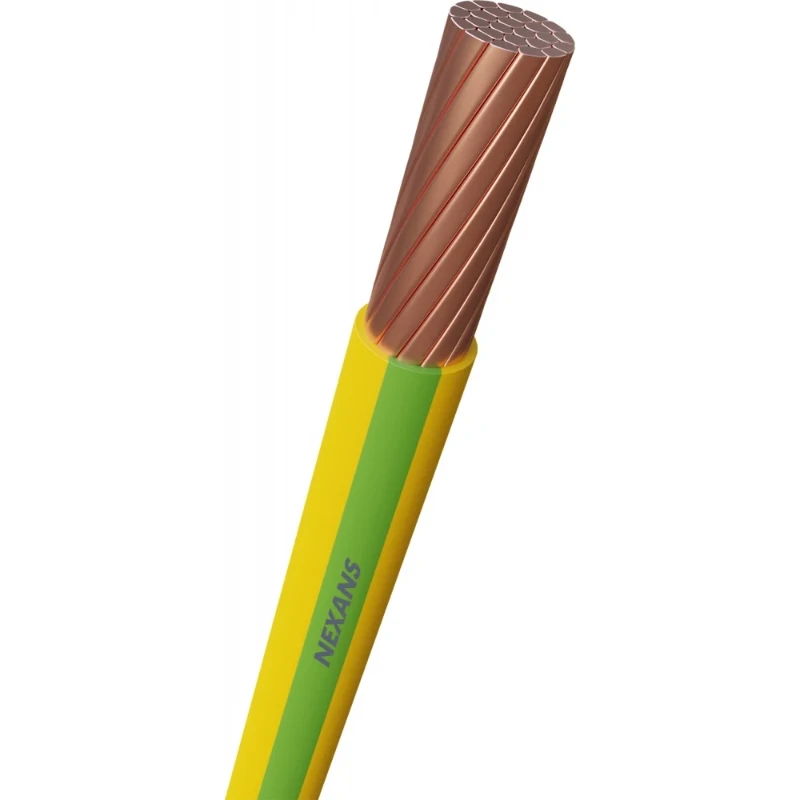 Nexans H07V-R Eca Installatiedraad 120mm² groen/geel 1M 10533273