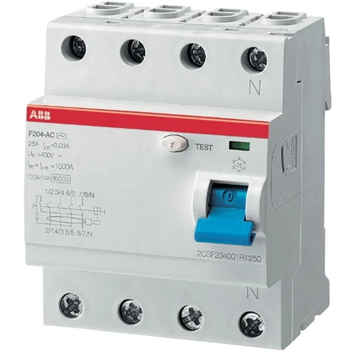 ABB System Pro M Compact Aardlekschakelaar 4p 40A 0.3A type A 2CSF204123R3400