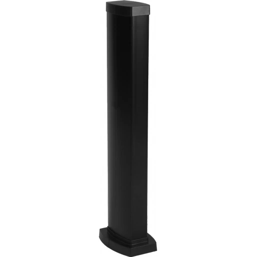Legrand Snap-on Energiezuil dubbelzijdig 680mm 2 compartimenten zwart RAL 9005 653025
