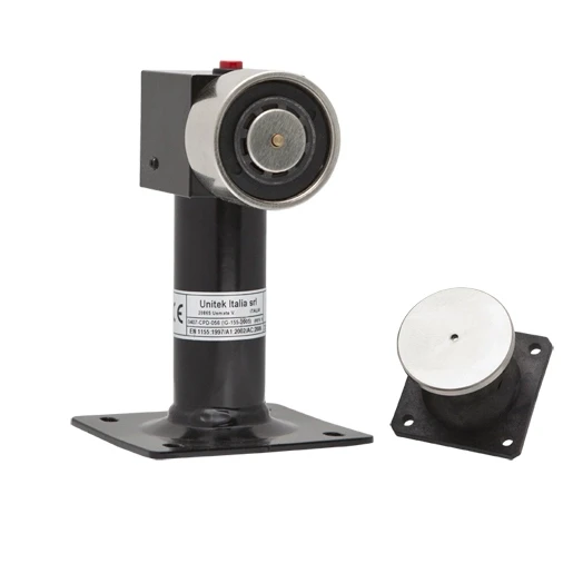 Comelit Wand/vloer deurmagneet 50 kg 15 cm met ankerplaat