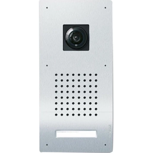 Siedle Classic Functie-eenheid video deurstation 1 beltoets zilver IP54 Inbouw (stucwerk) 210007724-01