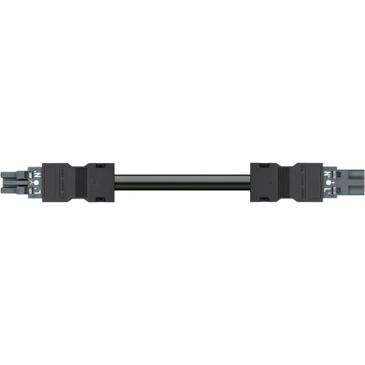 Wago SERIE 771 Patchkabel gebouwinstallatie 2p Contrastekker (female) Stekker 2000mm