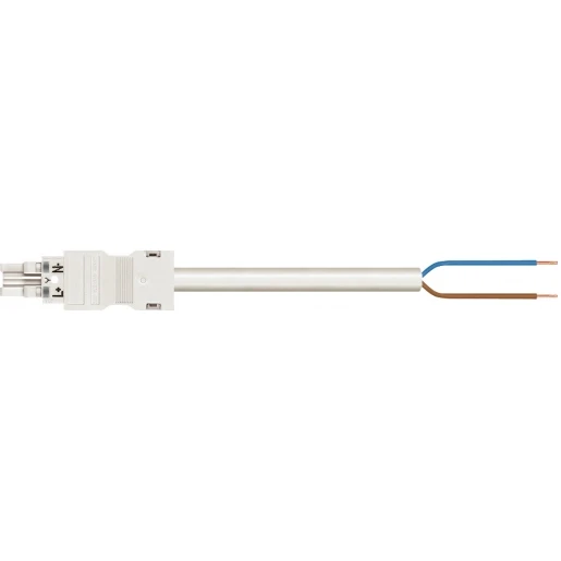 Wago SERIE 771 Patchkabel gebouwinstallatie 2p Contrastekker (female) Vrij kabeluiteinde 1000mm