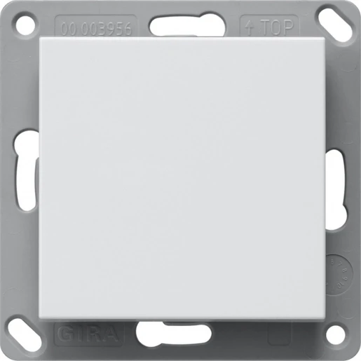 Gira System 55 bluetooth wandzender zuiver wit enkelvoudig Mat wit RAL 9010 246127