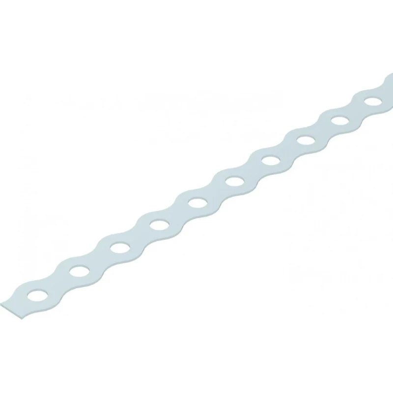 OBO Installation strip perforated 12x0,8mm Stahl bandverzinkt