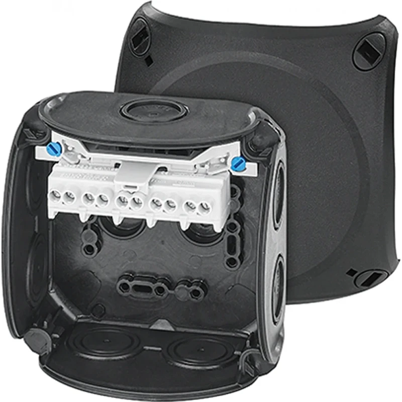 Hensel Kabeldoos IP66 BM2 1,5-4mm2 5 polig M20/25 membranen Zwart