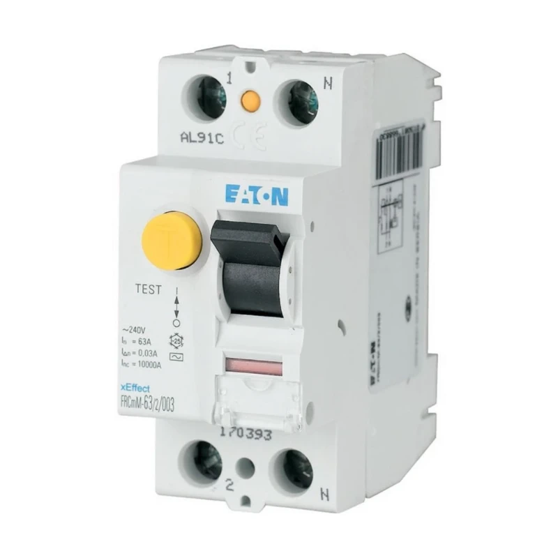 Eaton xEffect aardlekschakelaar digitaal 2p 100A 0.03A type A 180611