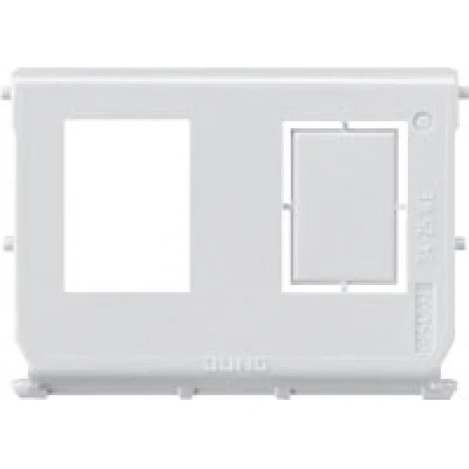 Jung Data montage-inzetstuk Cat5 Modular-Jack 2 connectoren Zonder label 54-25WE
