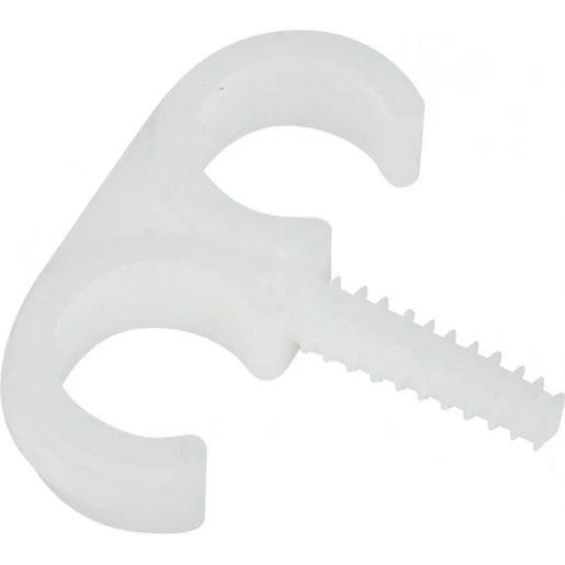 JMV Plugclip dubbel 16/19 mm.naturel
