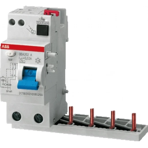 ABB Aardlekblok 25a 0,03a 2 modules