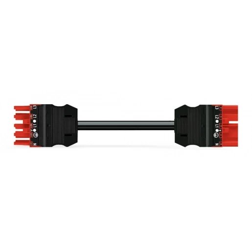 Wago Serie 771 Patchkabel gebouwinstallatie 5p Contrastekker (female) Stekker 8000mm