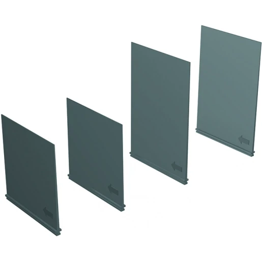 ABB Fase scheiding voor Tmax T6 PB 100 laag (H=100mm) set van 4 stuks