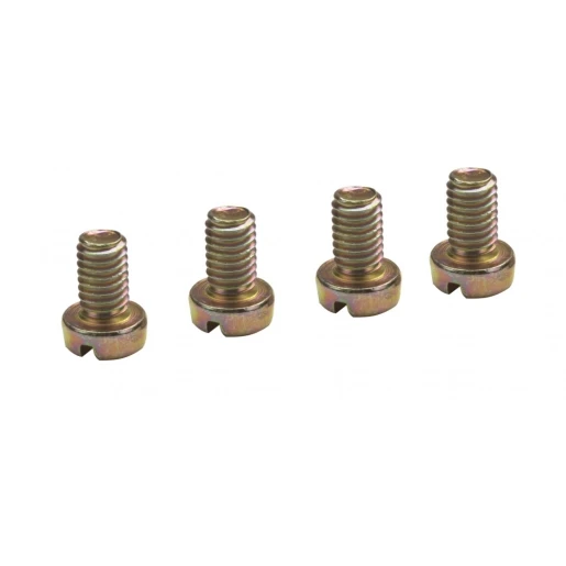 Eaton Set van 4 bouten M6x10mm Cilinderkop Schroefgleuf zink 1360905