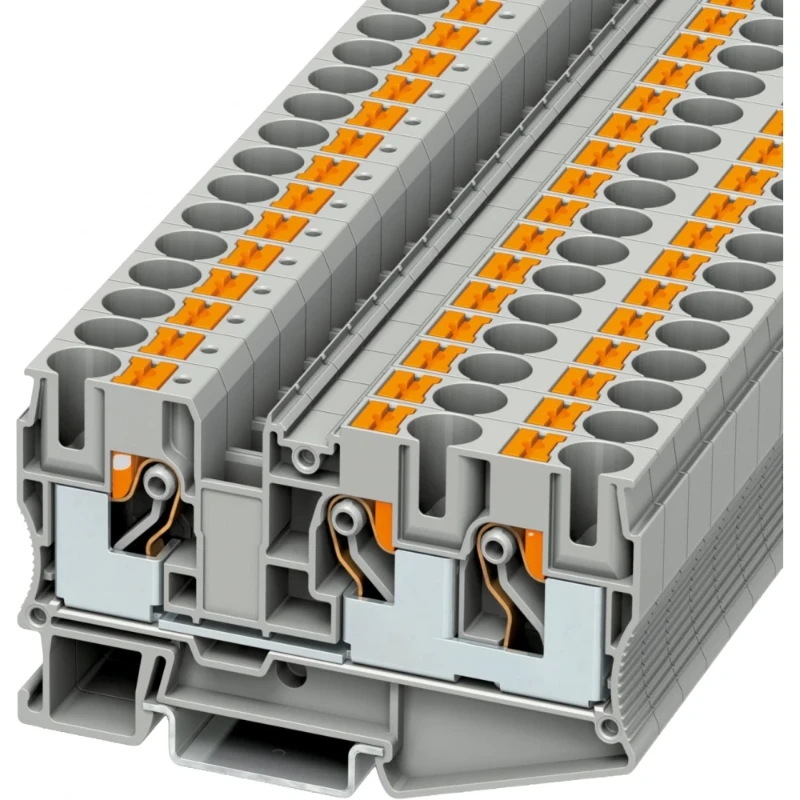 Phoenix Contact PT Verbindingsrijgklem 0,5-10mm² eendr. 0,5-10mm² meerdr. Grijs