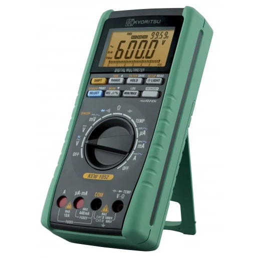 Kyoritsu Digitale multimeter 1000v ac/dc cat iv analoog/digitaal 010510001c