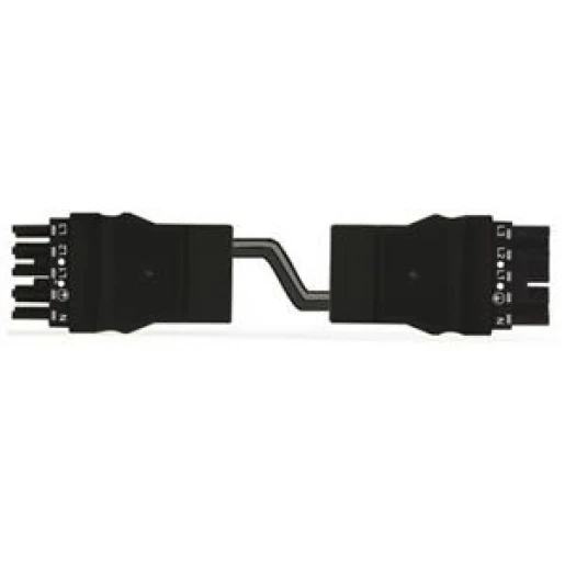 Wago Serie 771 Patchkabel gebouwinstallatie 5p Contrastekker (female) Stekker 1000mm