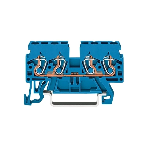 Wago Serie 870 Verbindingsrijgklem 0,08-2,5mm² eendr. 0,08-2,5mm² meerdr. Blauw