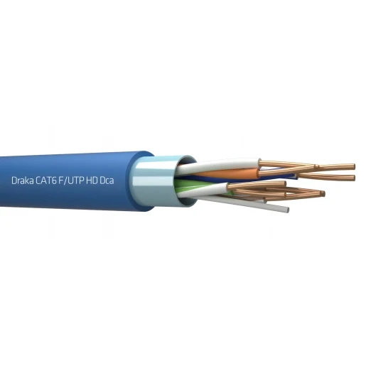 Draka UC400 Cat.6 F/UTP HD LSHF Dca Blauw 4x2x24 AWG