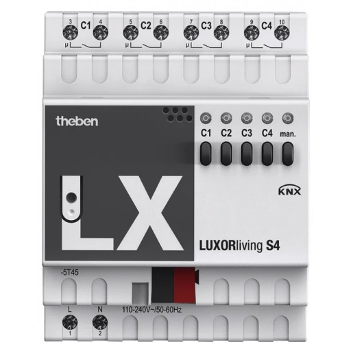 Theben SCHAKELACTOR LUXORLIVING 4 KANALEN