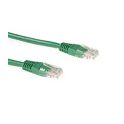 ACT Patchkabel U / UTP Cat5E RJ45 8(8) 1M groen IB5701