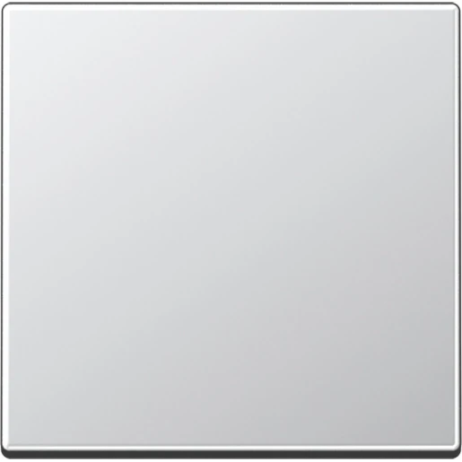 Jung A range stuurafdekking standaard a500 enkelvoudig Mat aluminium RAL 9006 A1700AL