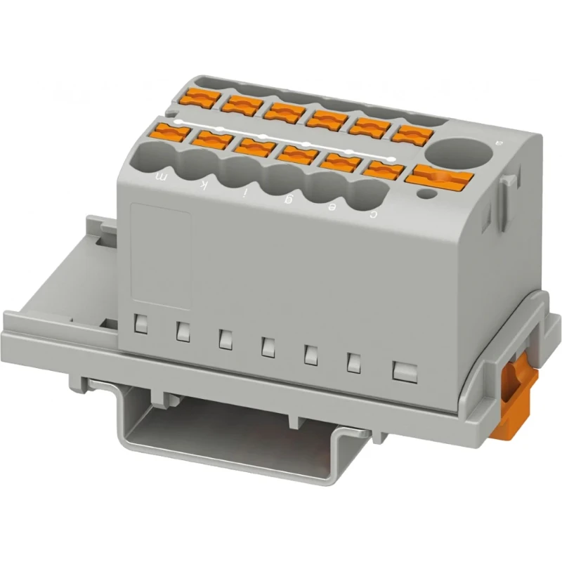 Phoenix Contact PTFIX Verbindingsrijgklem 0,14-4mm² eendr. 0,14-2,5mm² meerdr. Grijs