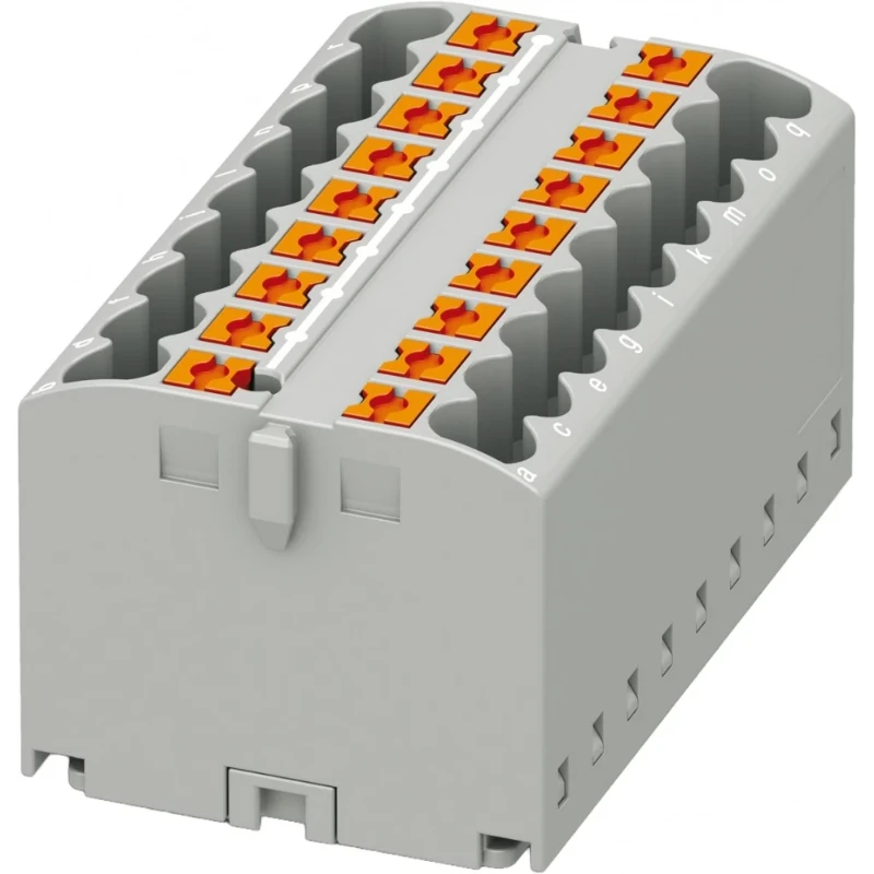 Phoenix Contact PTFIX Verbindingsrijgklem 0,14-4mm² eendr. 0,14-2,5mm² meerdr. Grijs