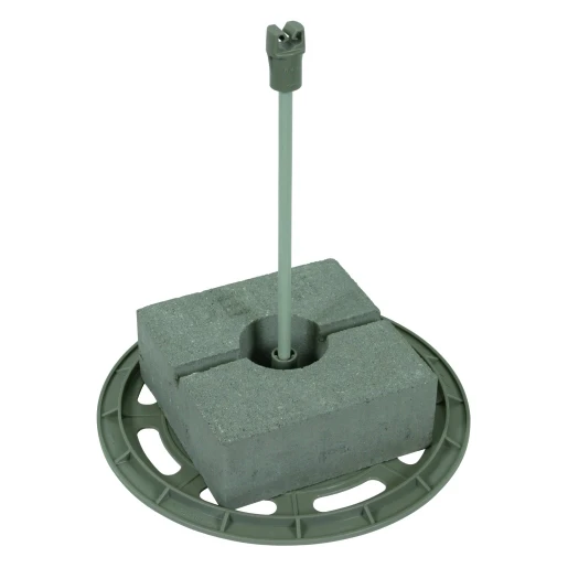 Dehn Dehniso-dlh-set-w.base plate concrete block and spacer bar s=15cm