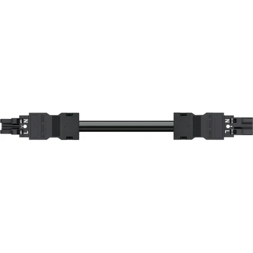 Wago SERIE 771 Patchkabel gebouwinstallatie 2p Contrastekker (female) Stekker 8000mm