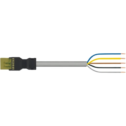 Wago SERIE 891 Patchkabel gebouwinstallatie 5p Stekker Vrij kabeluiteinde 2000mm