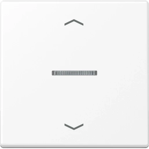 Jung A range tastafdekking standaard pijlen a500 enkelvoudig Mat wit RAL 9016 FMA1700BFPWWM