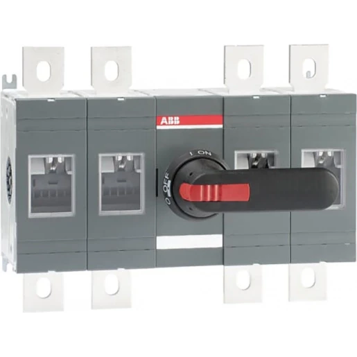 ABB Lastscheider 4P 800 A 2 P/handgreep/2 P incl. handgreep ON-OFF + as
