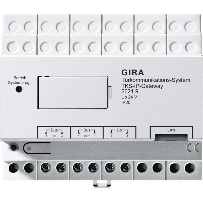 Gira DCS-IP-gateway (2e generatie) 20 lic. Deurcommunicatie