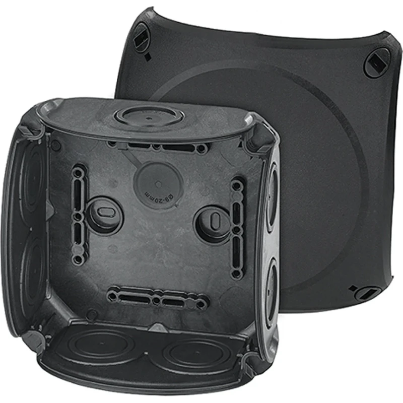 Hensel Kabeldoos IP66 BM3 zonder klem M25/32 membranen Zwart