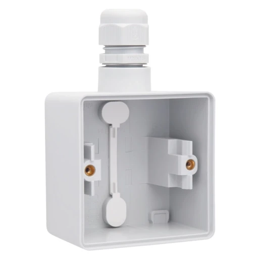 Niko New Hydro Opbouwdoos 1 ingang 1-voudig grijs Horizontaal en verticaal 700-84151