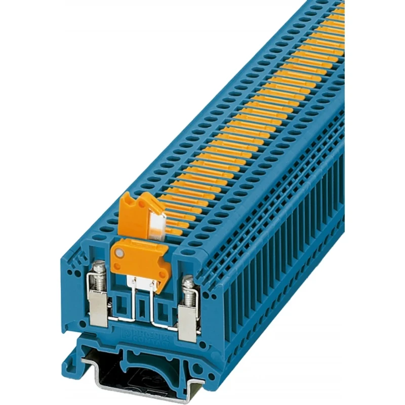 Phoenix Contact Eindplaat blauw