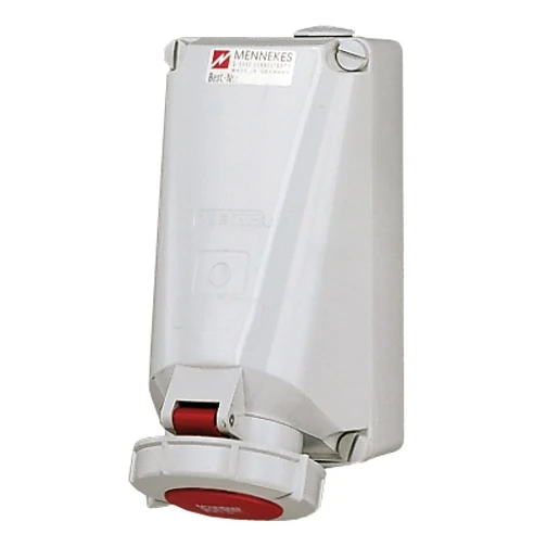 Mennekes Wandcontactdoos 16A 4P 6H 400V IP67
