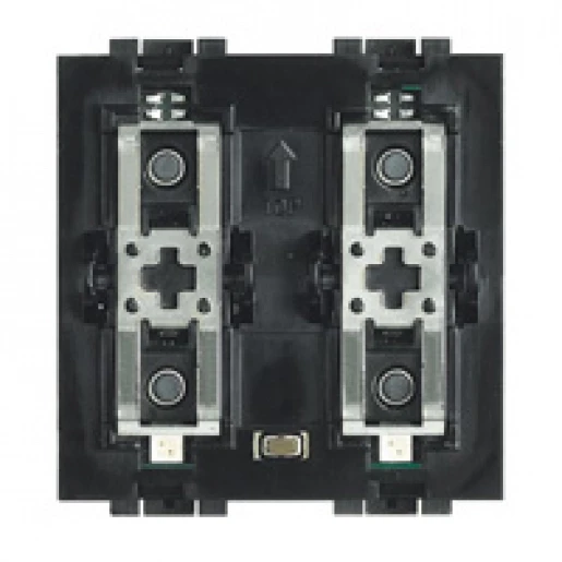Bticino Livinglight Tastsensor L/N/NT 4-voudig inbouw IP20 RAL 7016 BTL4651M2