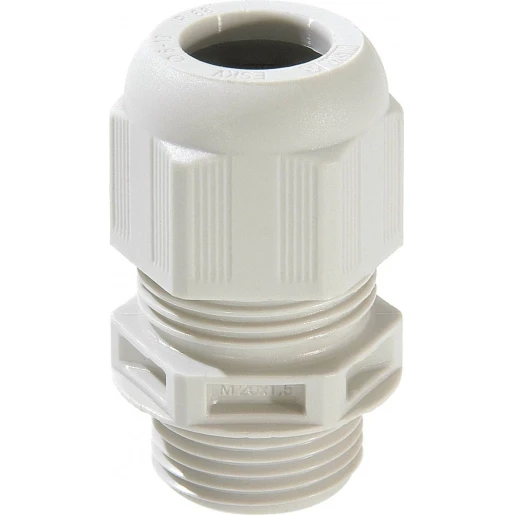 Wiska ESKV Wartel M12 Zwart 3/7mm Kunststof