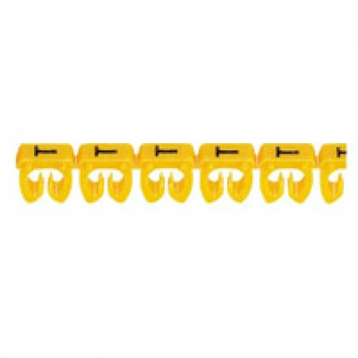 Legrand CAB 3 adercodering Schriftvorm 2.3-2.8mm Klemmen (snap) Geel