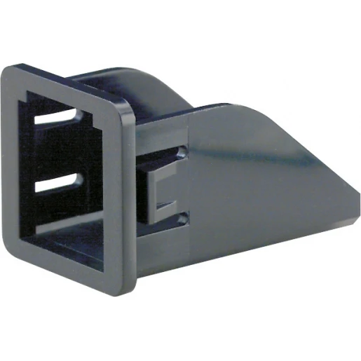 Panduit Mini Com Centraalplaat- (onderdeel) One Pos 1 connector CMNZABL-X