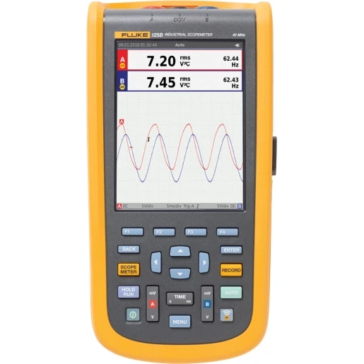 Fluke Scopemeter kleuren display Bus health en probes 2 kanalen Kleur/digitaal 40 4755818